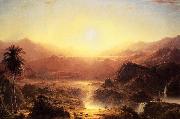 Frederic Edwin Church Andes of Eduador Spain oil painting artist